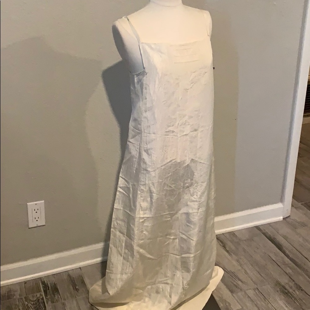 DKNY Beige Long Dress.